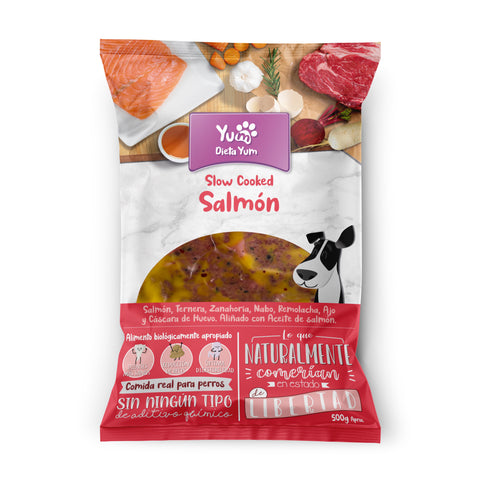 Dieta Yum COOKED Menú de Salmón 500g