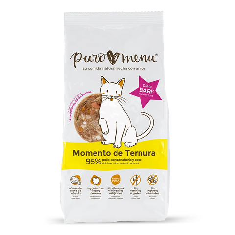 Puromenu BARF "Momento de Ternura" (Pollo) 800g medallones