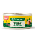 WildBalance Cat Lata Cazuela de Pollo con verduras 80g