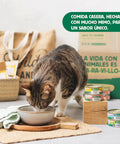 WildBalance Cat Lata Estofado de Mercado con Pavo y Ternera 80g