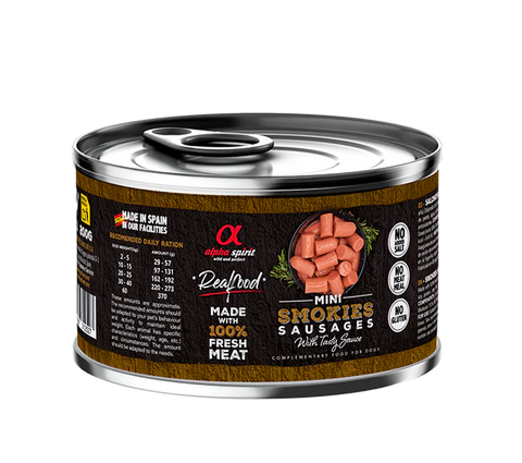 AlphaSpirit Dog Mini Smokies Sausages