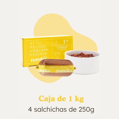 Natuka BARF Menú Cordero y Pavo