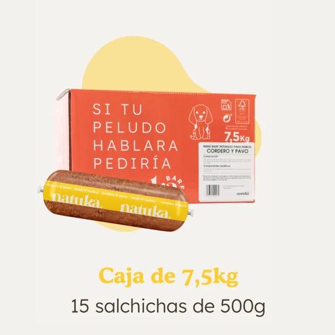 Natuka BARF Menú Cordero y Pavo