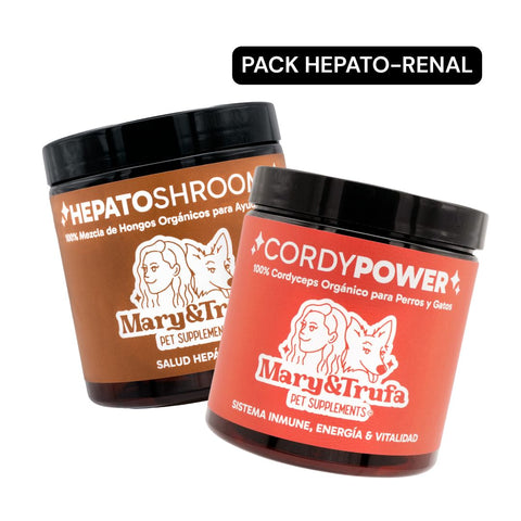 Pack Hepato Renal - HepatoShrooms (75g) + Cordypower (75g)