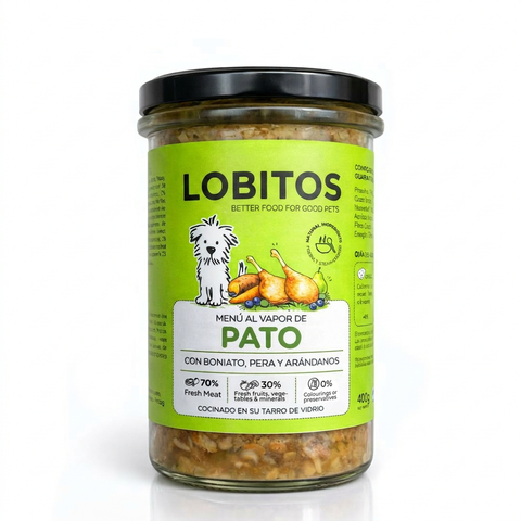 FIERA Menú al Vapor de Pato 400g