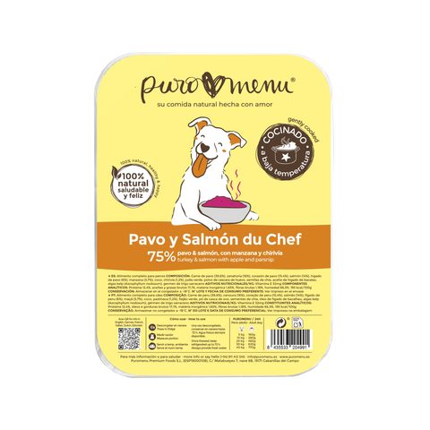 Puromenu Cocinado "Pavo y Salmón du Chef"