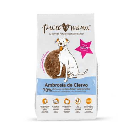 Puromenu BARF "Ambrosía de Ciervo"