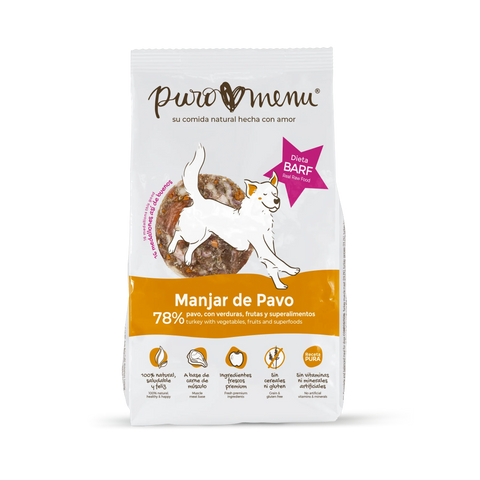 Puromenu BARF "Manjar de Pavo"