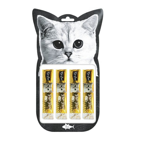 Kit Cat PurrPuree Atun y Salmón 4x15gr