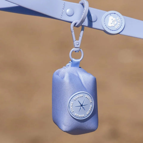 Dukier Porta Bolsas Blue Lavander para Perro