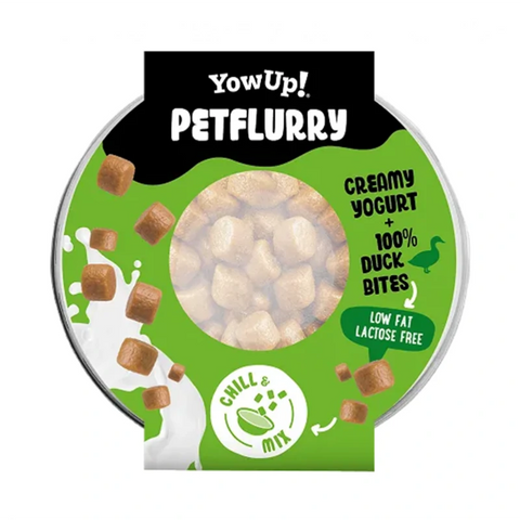 YowUp! Petflurry Yogur con Toppings de Pato 125g
